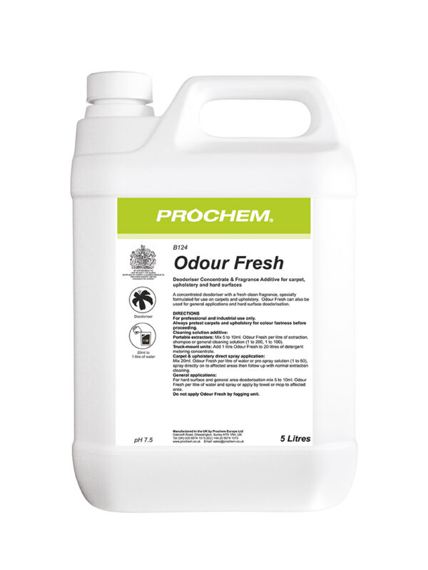 Odour Fresh 5L Professional Carpet Washing
