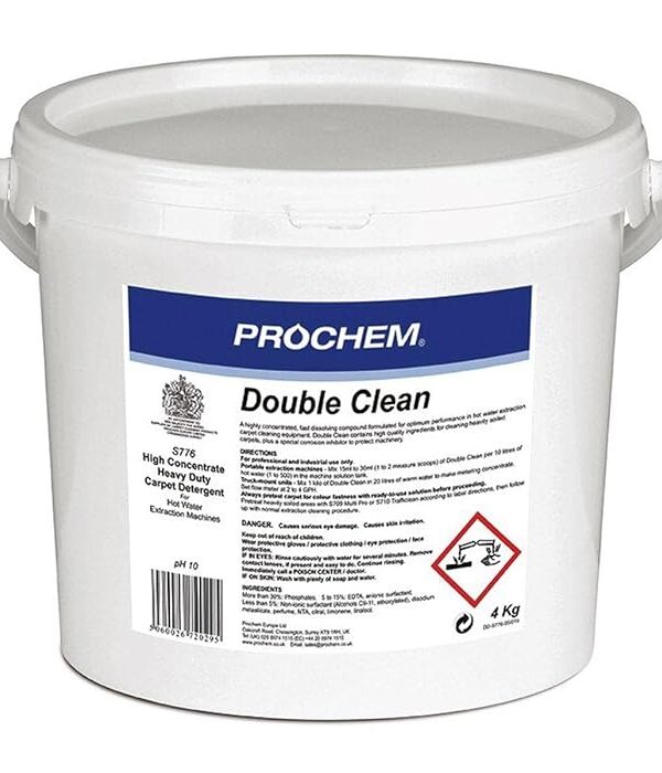 Prochem S776-04 Double Clean Extraction Detergent 4Kg
